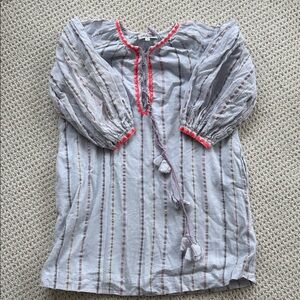 Cover-up or dress. Faint stain on front. Needs ironed! Will look totally diff!